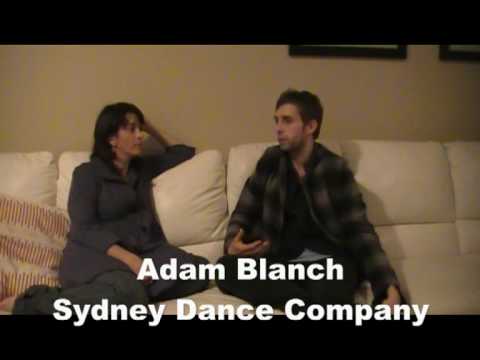 ADAM BLANCH GETS ON THE COUCH