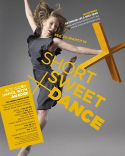 SHORT SWEET + DANCE - CHOREOGRAPHERS ANNOUNCED