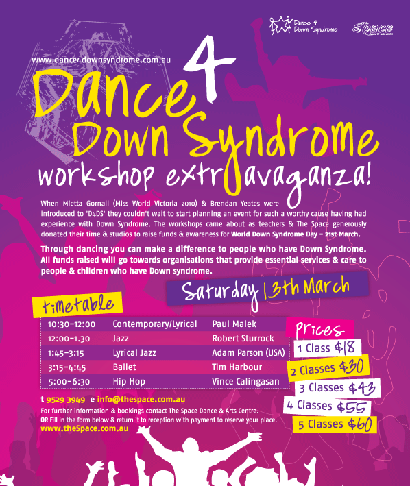 DANCE 4 DOWN SYNDROME