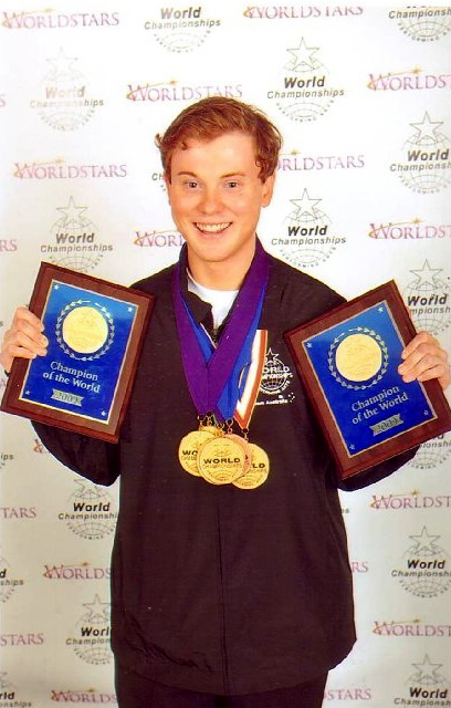YOUNG AUSSIE CLEANS UP AT WORLD PERFORMING ARTS CHAMPIONSHIPS