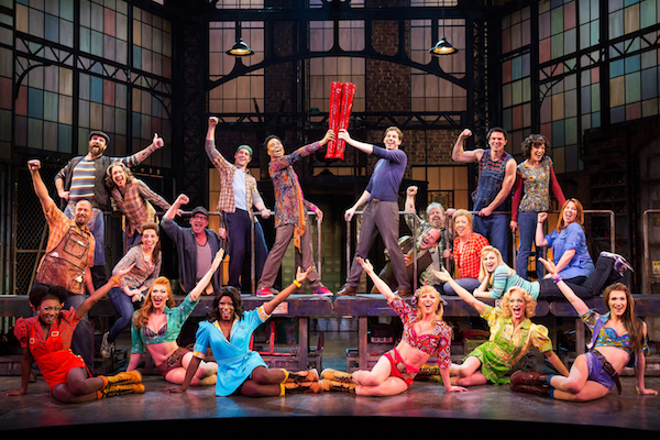 The original Broadway cast of Kinky Boots. Photo by Matthew Murphy.71