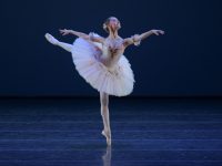 Grace Carroll performing 'Paquita' variation. Image VAM Productions courtesy YAGP.