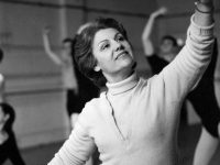 Peggy van Praagh at East Melbourne studios ion 1962. Photo Courtesy Aust News and Info Bureau by KeithByron