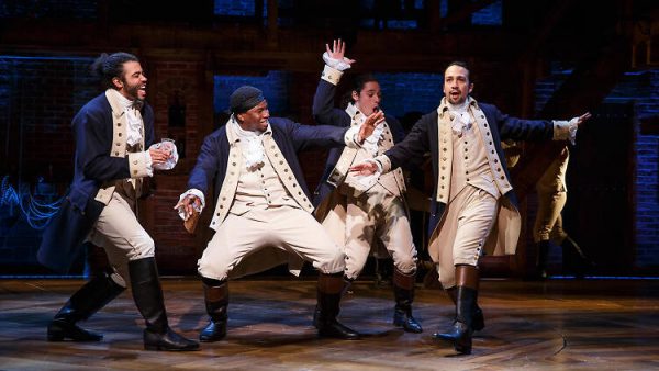 Original Hamilton Cast. Photo Joan Marcus