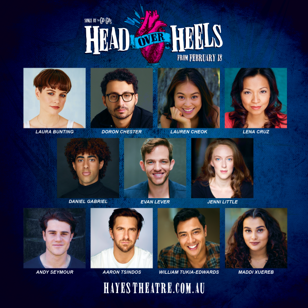 Head Over Heels Cast